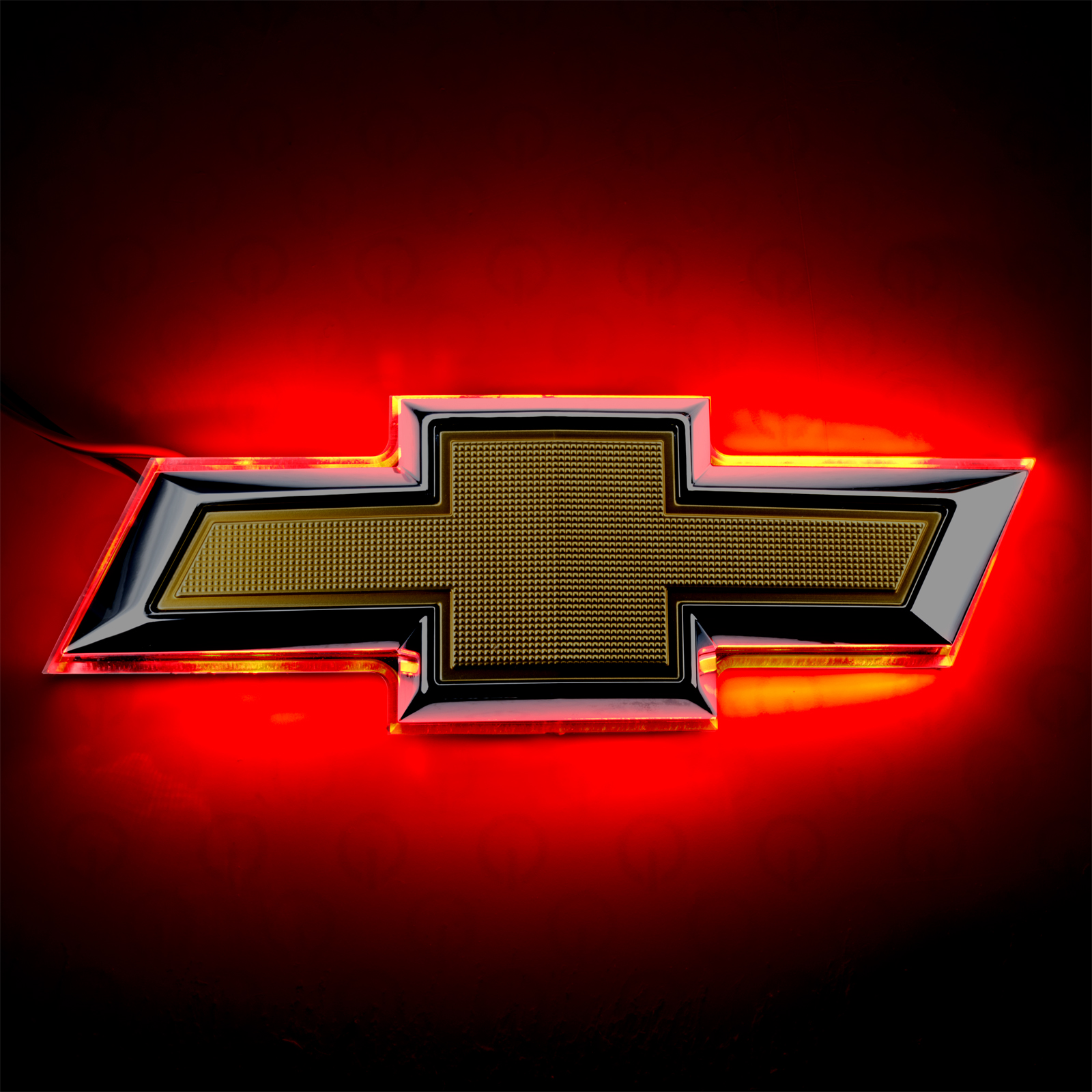 3157-003 - 2014-2015 Chevy Camaro Illuminated Bowtie - Dual Intensity - Red